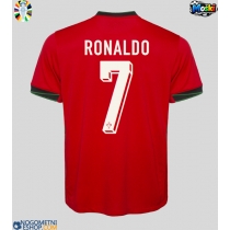 Moški Nogometni dresi Portugalska Cristiano Ronaldo #7 Domači EP 2024 Kratek Rokav